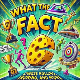 Cover art for Episode 17 - Cheese Rolling, Extreme Ironing, and Other Peculiar Sports